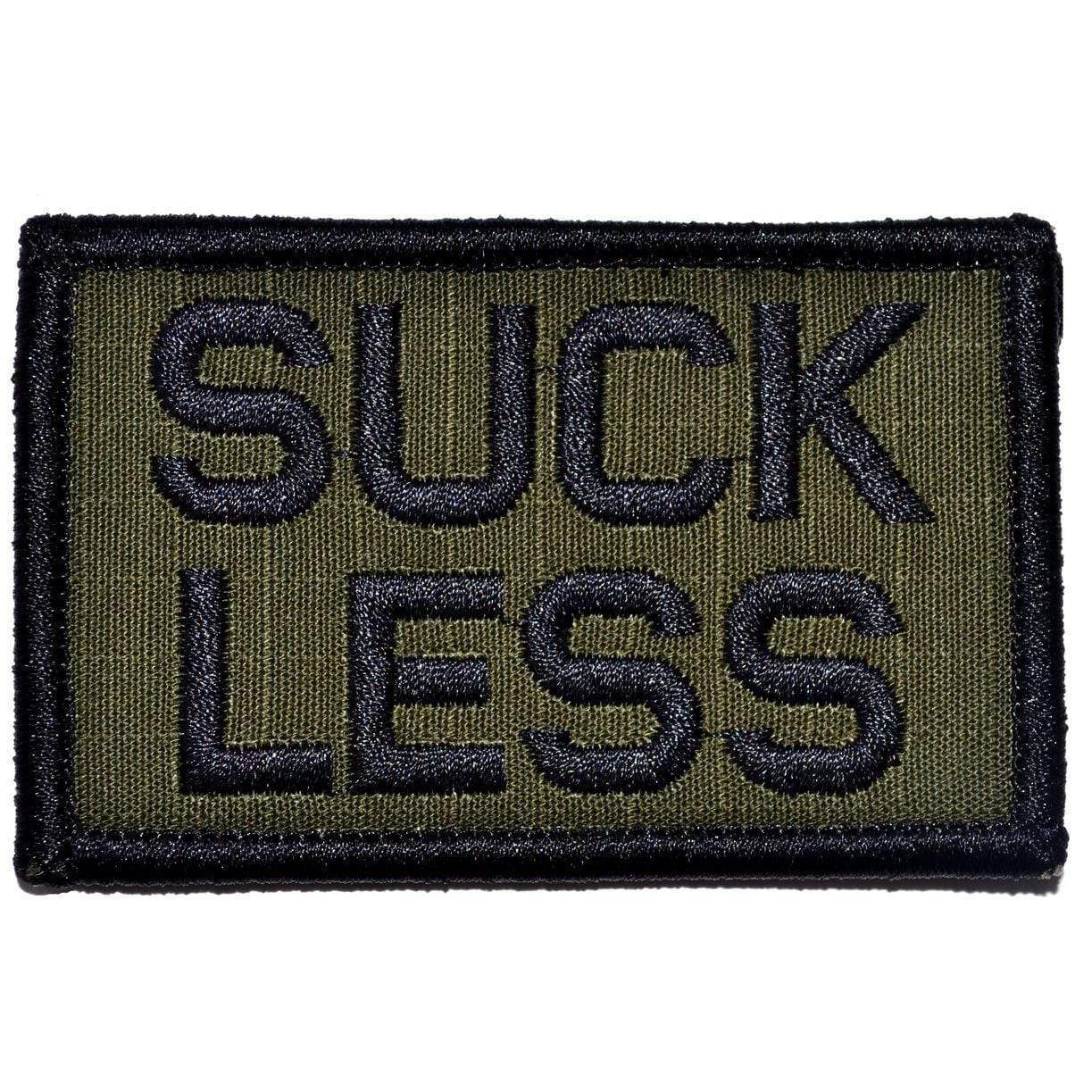 Suck Less - 2x3 Patch Tactical Gear Junkie