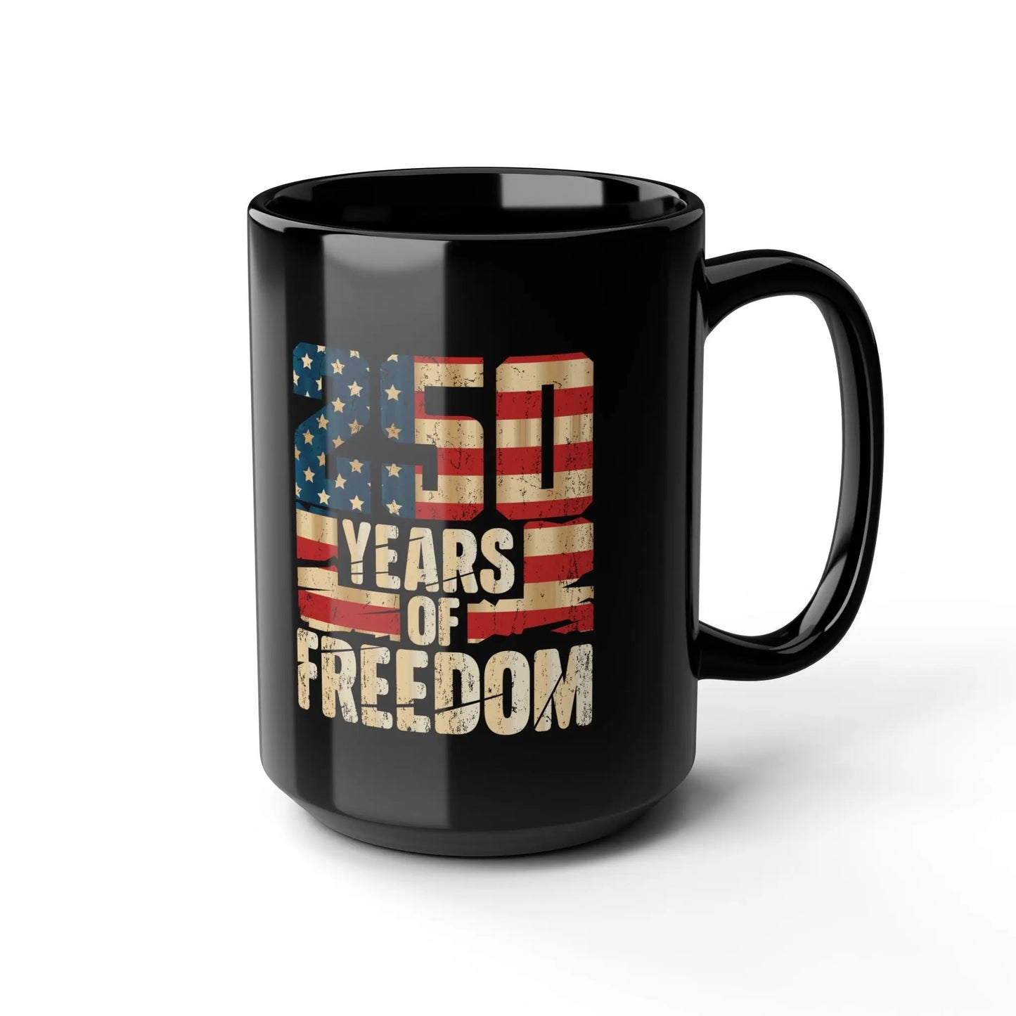 250 Years of American Freedom Mug – USA Semiquincentennial Edition PatriotDepot.com