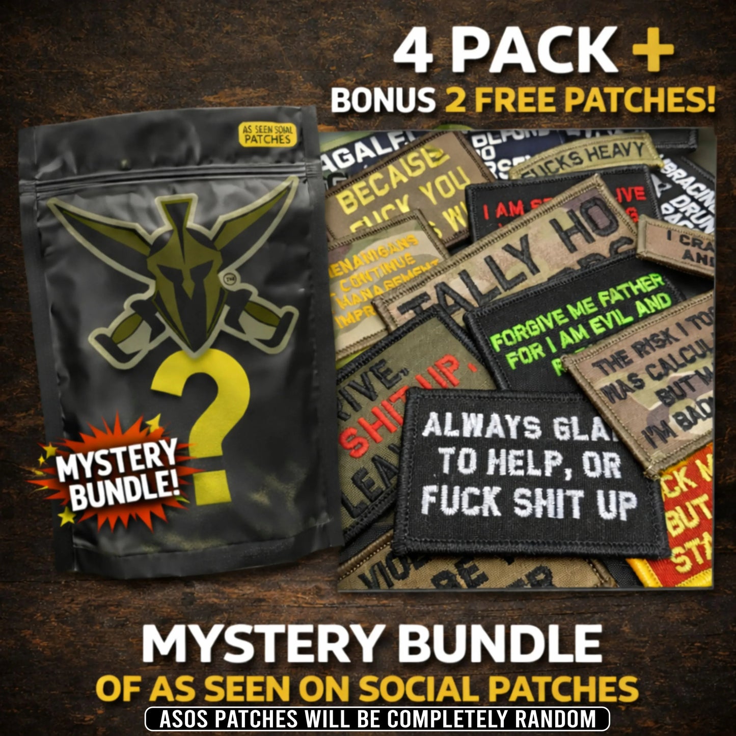 ASOS - Mystery Patch Lots - The Half Dozen Tactical Gear Junkie