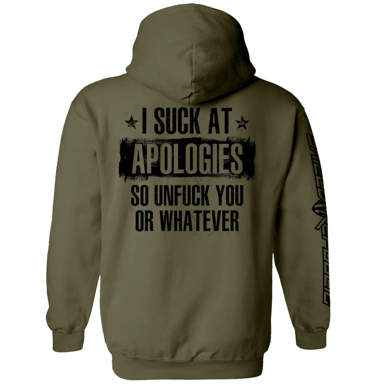 I Suck at Apologies Shield Republic