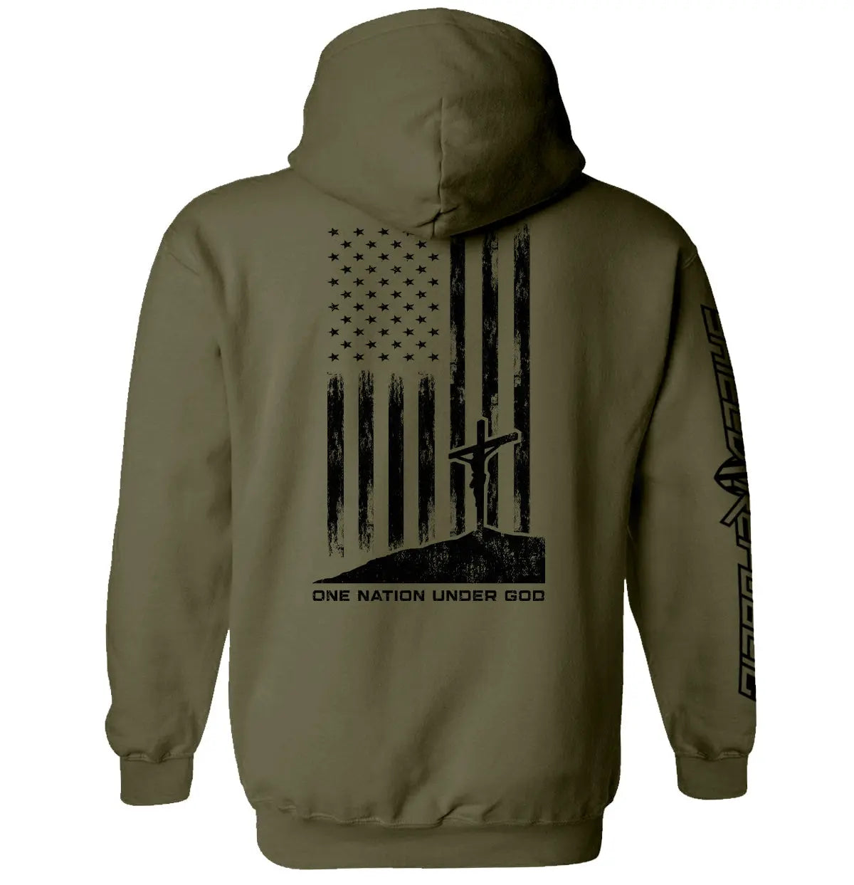 One Nation Under God Shield Republic