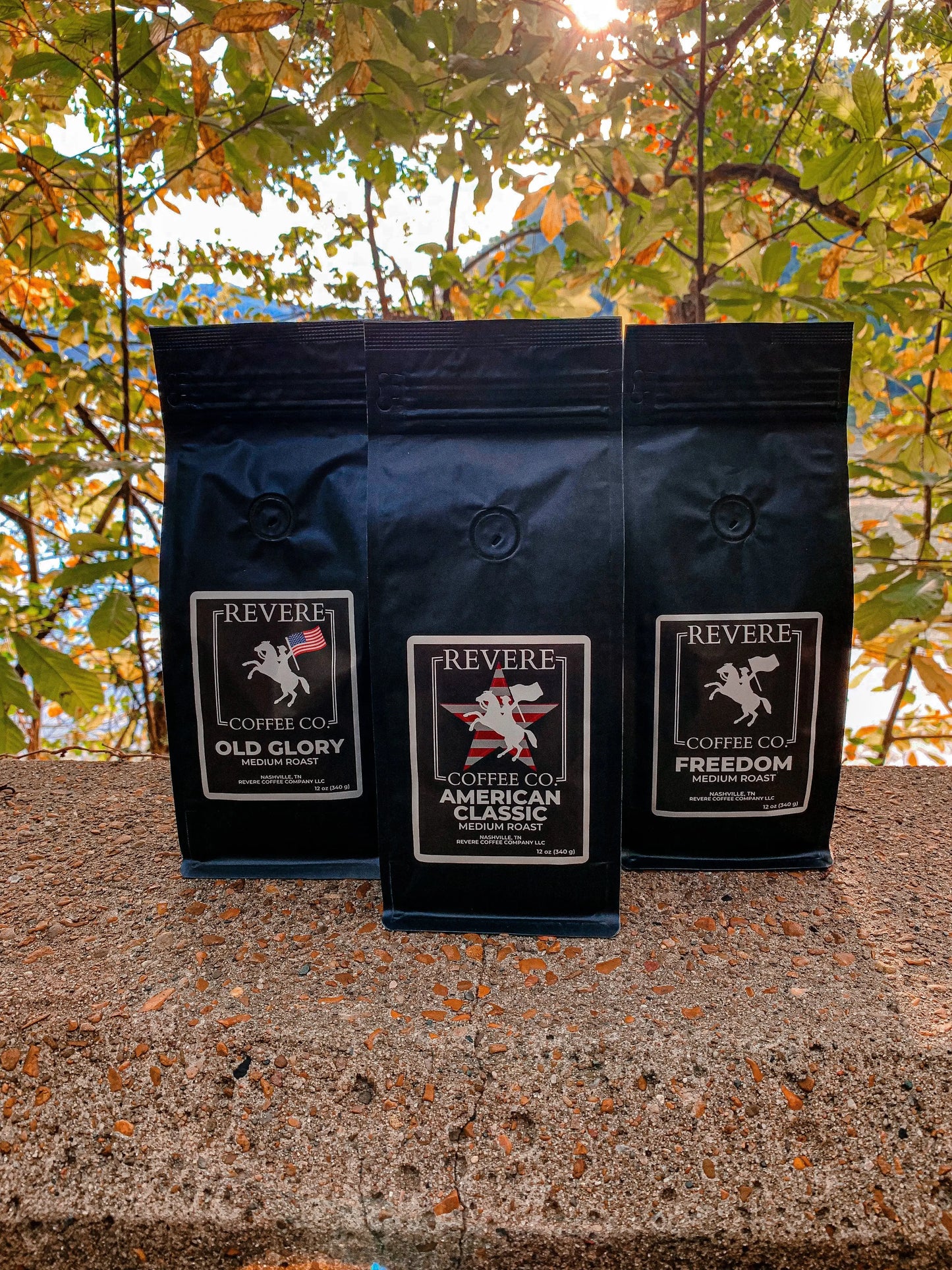 Medium Roast Bundle: Freedom, Old Glory, and American Classic Revere Coffee Company