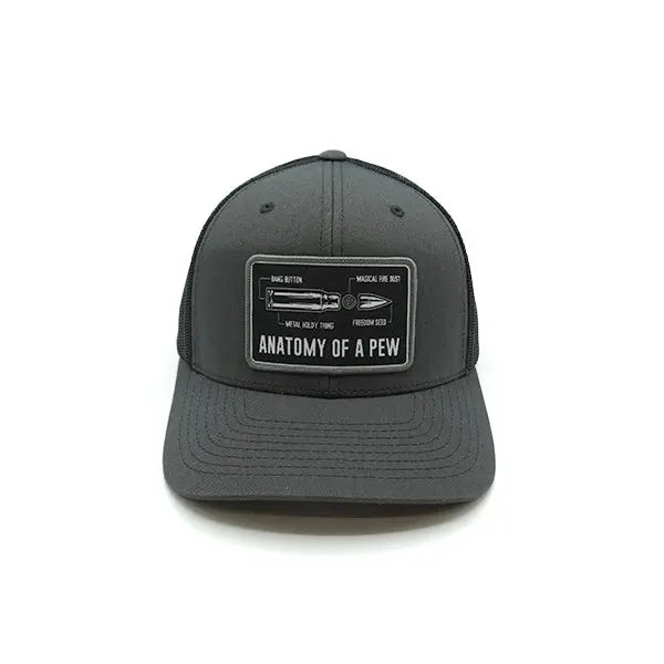 Anatomy Of A Pew Woven Patch Hat Shield Republic