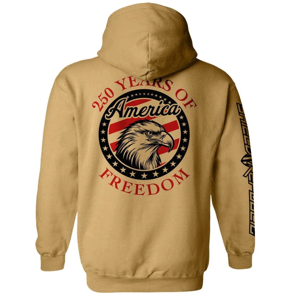 250 Years Of Freedom Eagle Circle Shield Republic