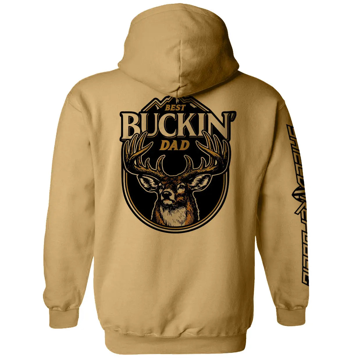 Best Buckin' Dad Deer Shield Republic