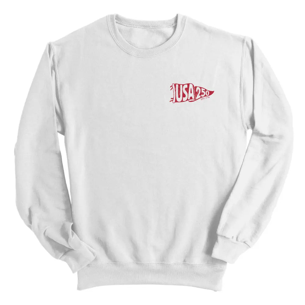 USA 250 Red (Left Chest) Shield Republic