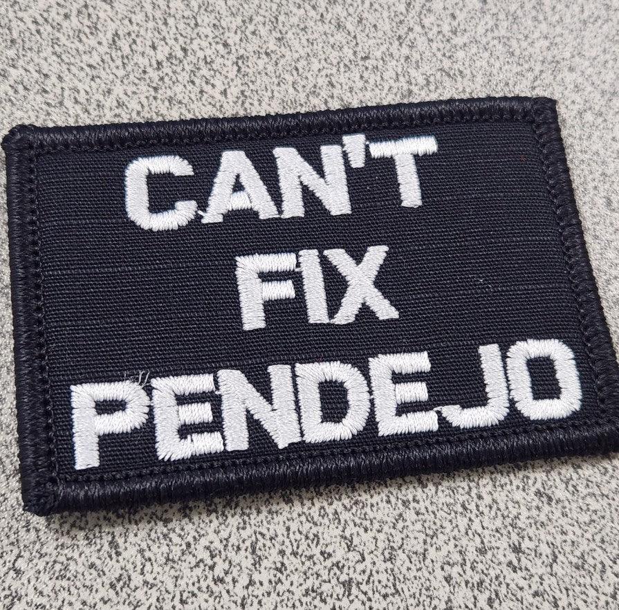 As Seen on Socials - Can't Fix Pendejo - Black w/Silver Tactical Gear Junkie