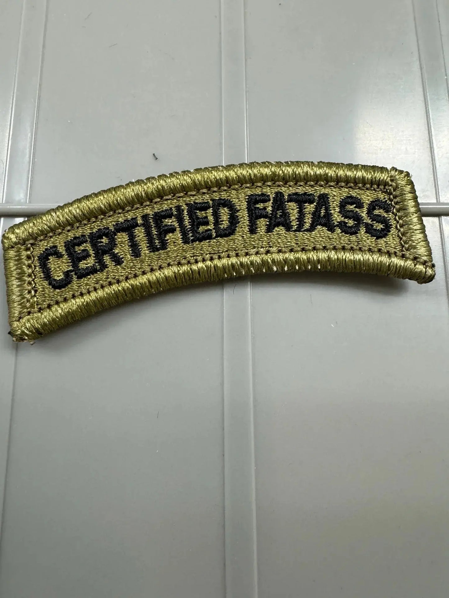 As Seen on Socials - Certified Fatass - Tab - OCP w/Black Tactical Gear Junkie