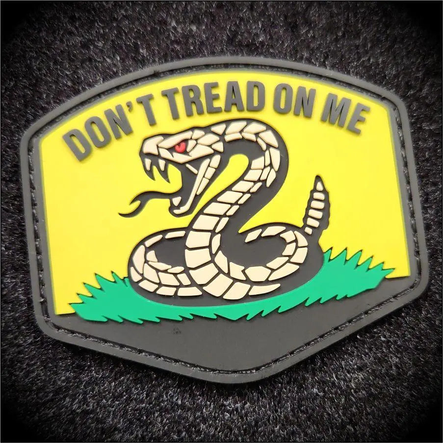 V.2.0 - Don't Tread On Me - 3 Inch - PVC Patch Tactical Gear Junkie