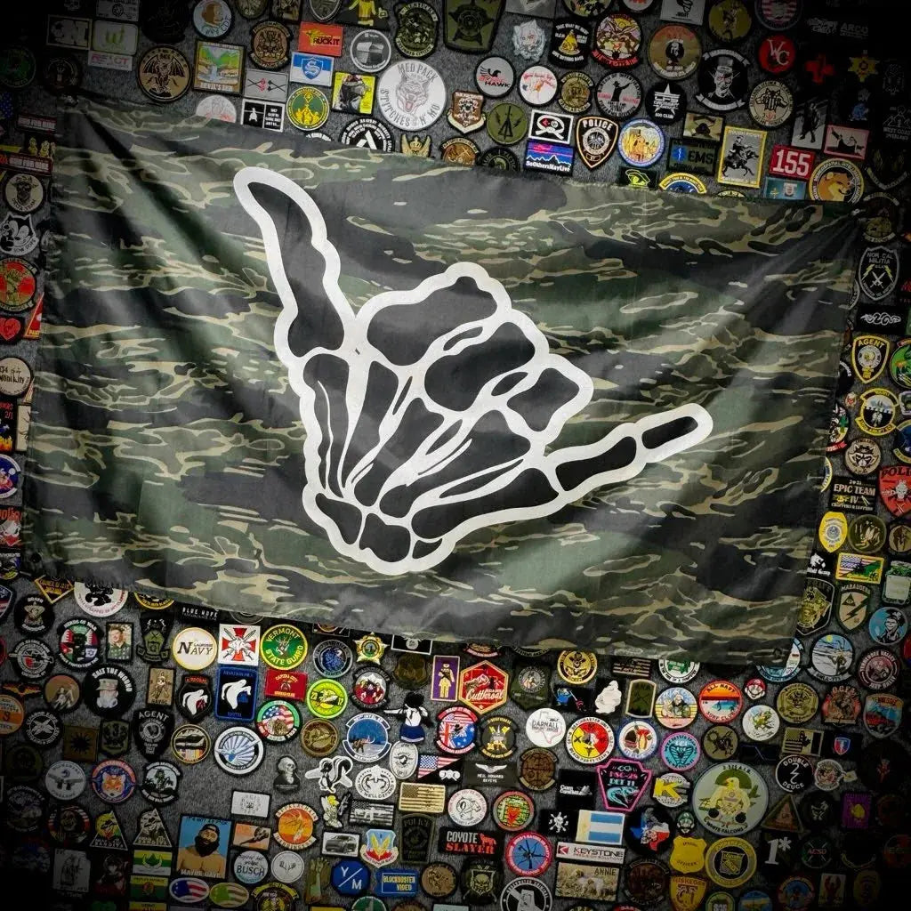 Hang Ten - 3'x5' - Wall Banner - Tiger Strip Tactical Gear Junkie