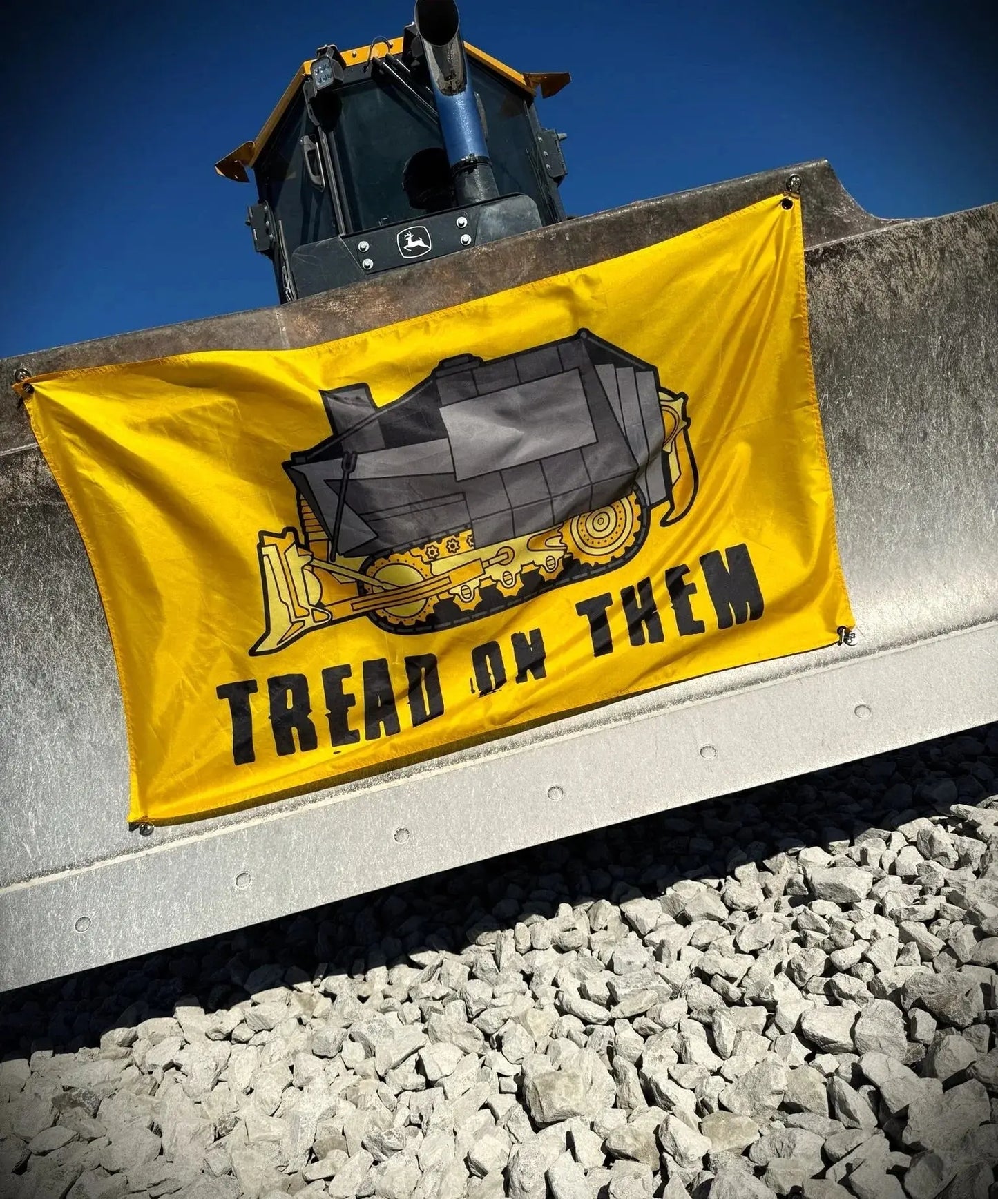 Killdozer - Tread on Them - 3'x5' - Wall Banner Tactical Gear Junkie
