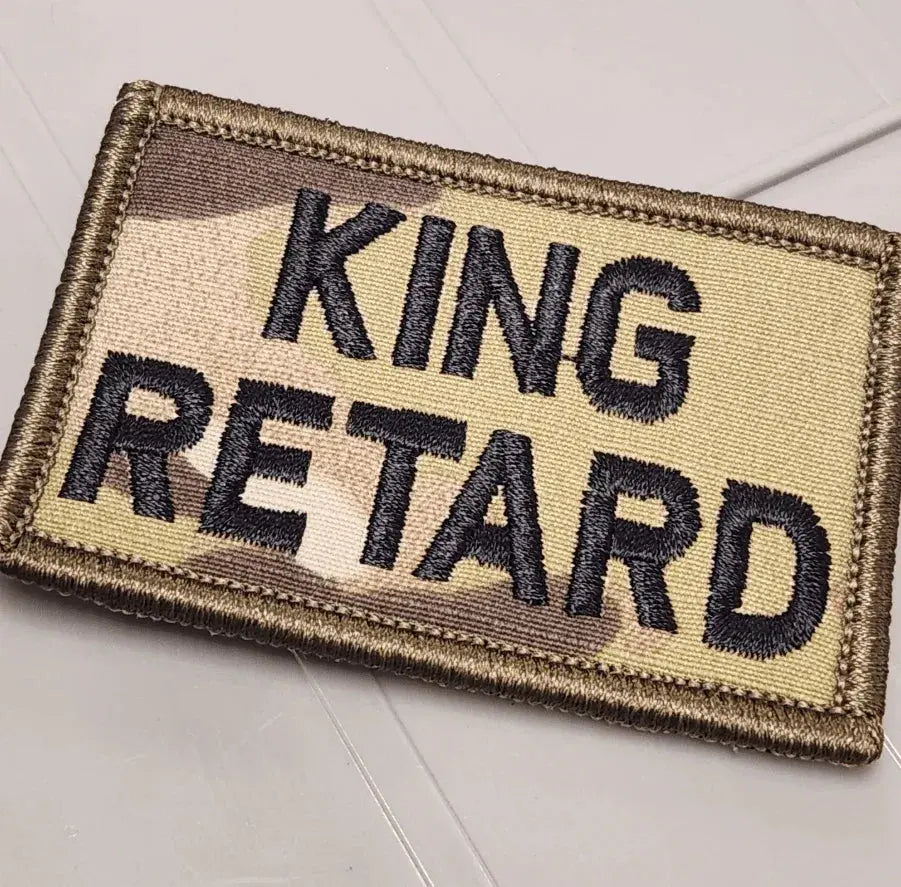 ASOS - King Retard - 2x3 Patch - Multicam w/Black Tactical Gear Junkie