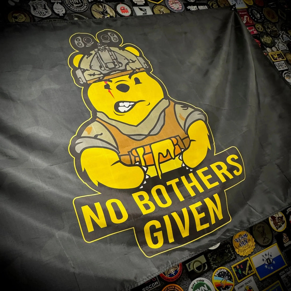 No Bothers Given - 3'x5' - Wall Banner Tactical Gear Junkie
