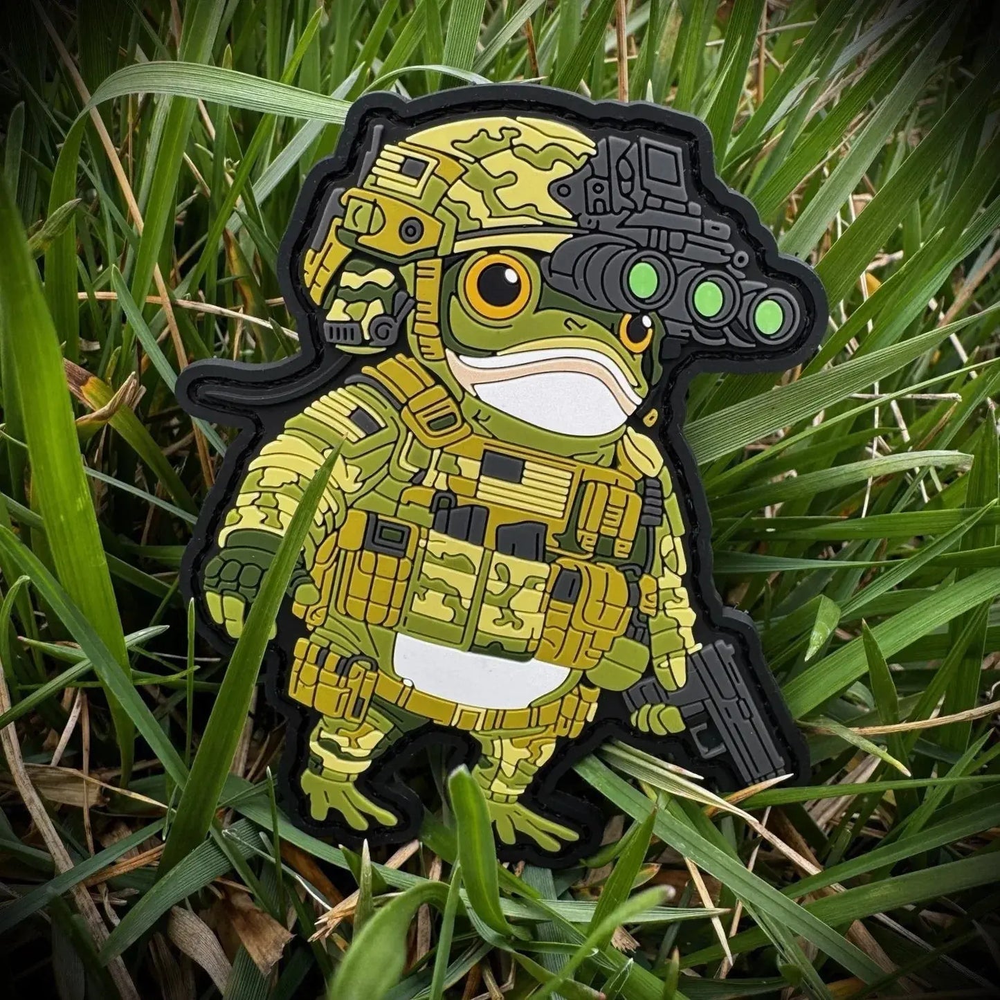 Ribbit Recon - Frog Ops - 4" PVC Patch Tactical Gear Junkie