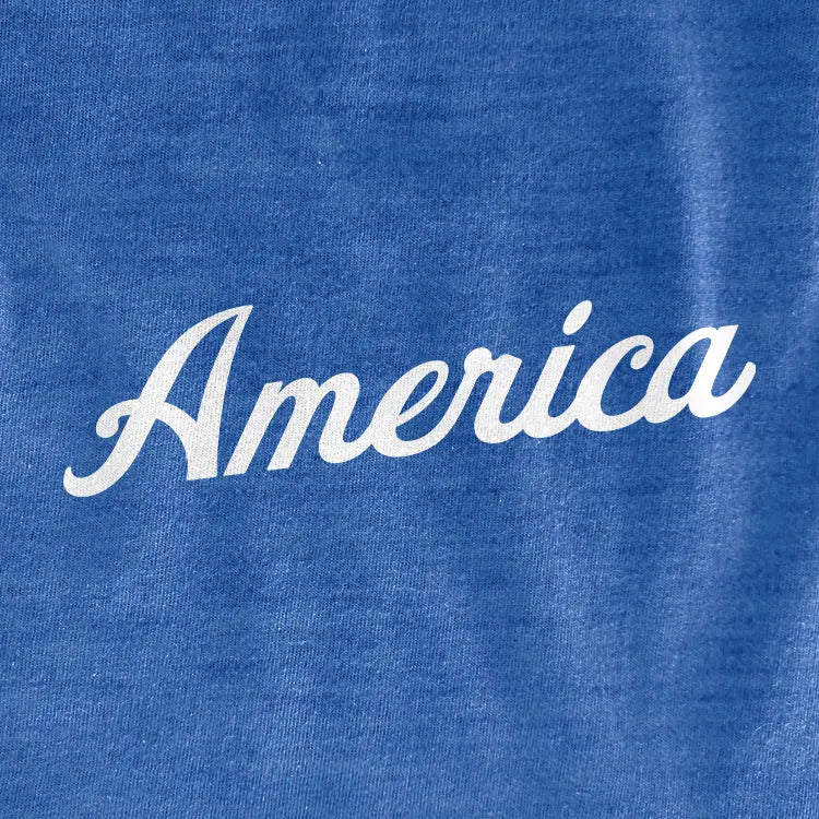 Vintage America (White Ink) Ivy + Cloth