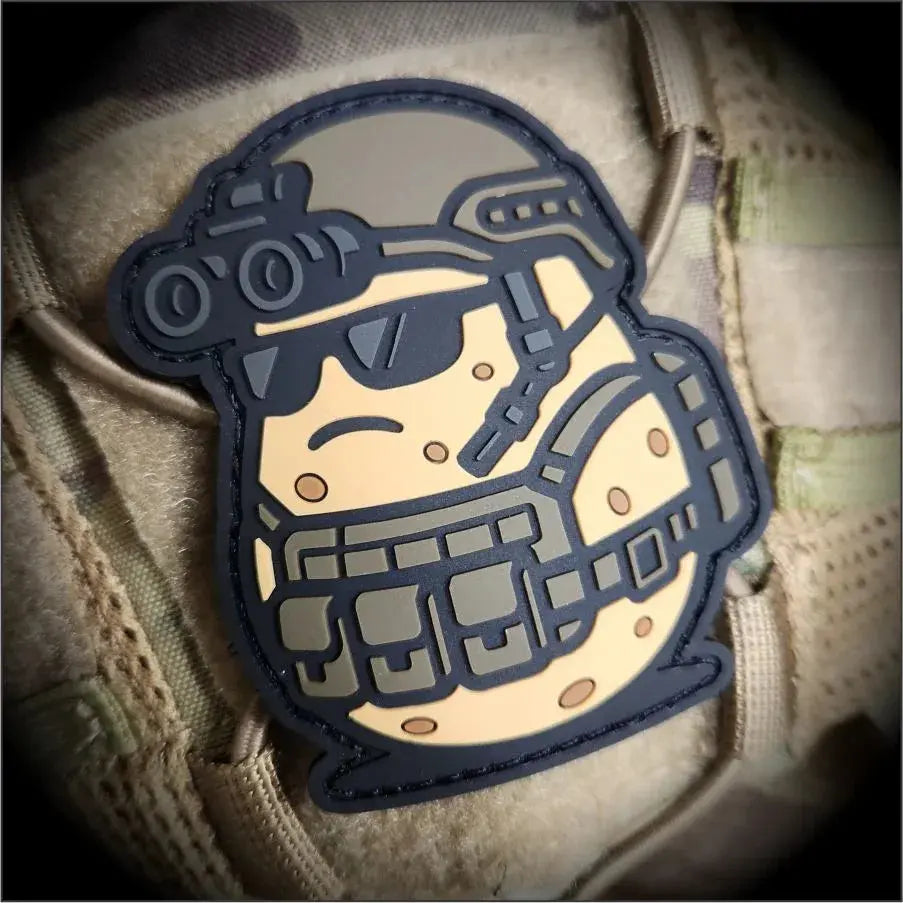 "Major Mash" - The Tactical Potato - 3" PVC Patch Tactical Gear Junkie