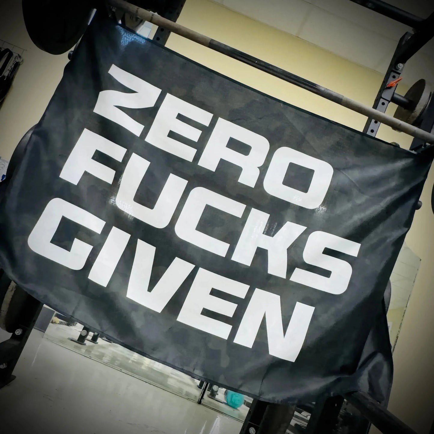 Zero Fucks Given - 3'x5' - Wall Banner Tactical Gear Junkie