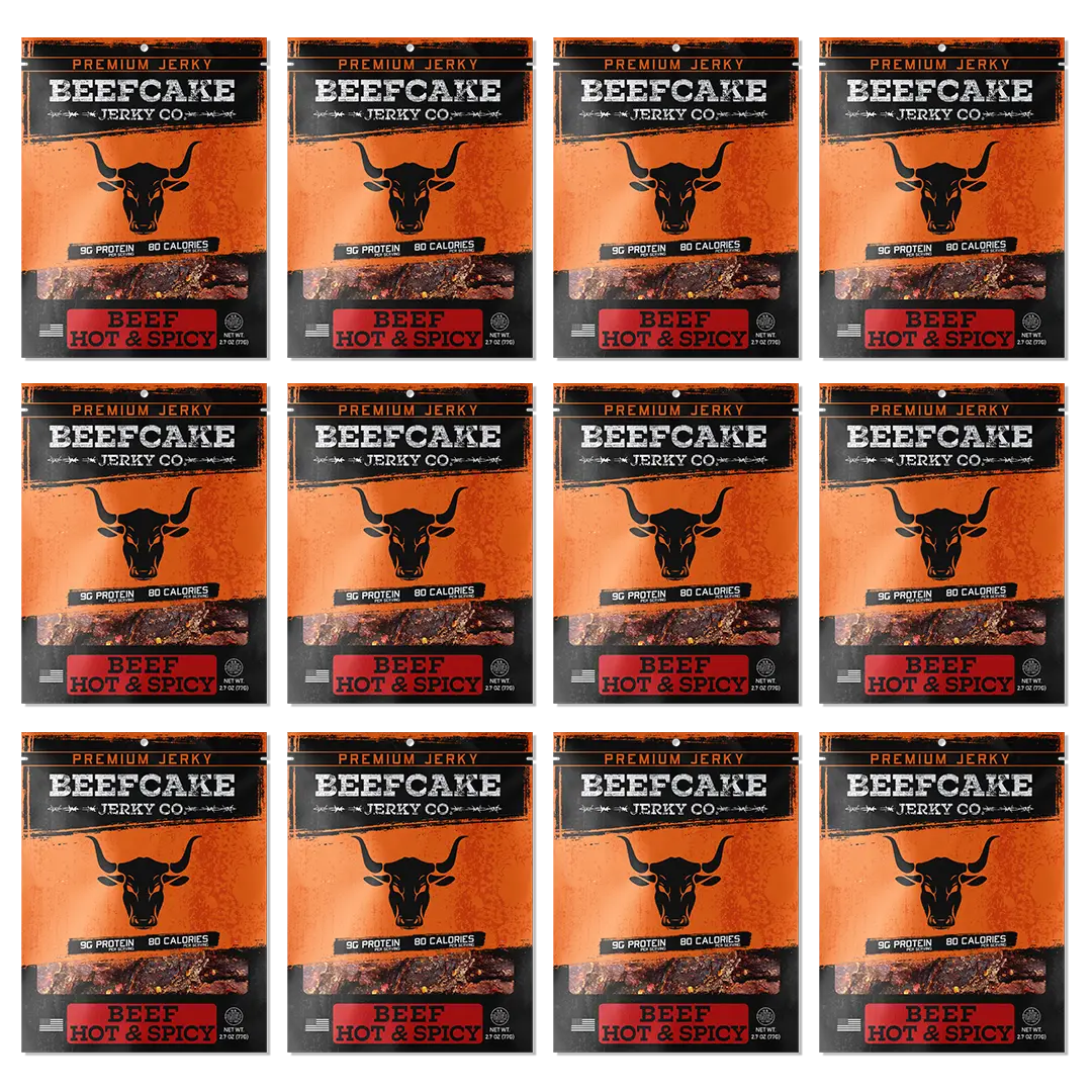 Hot & Spicy Jerky BeefCake Jerky