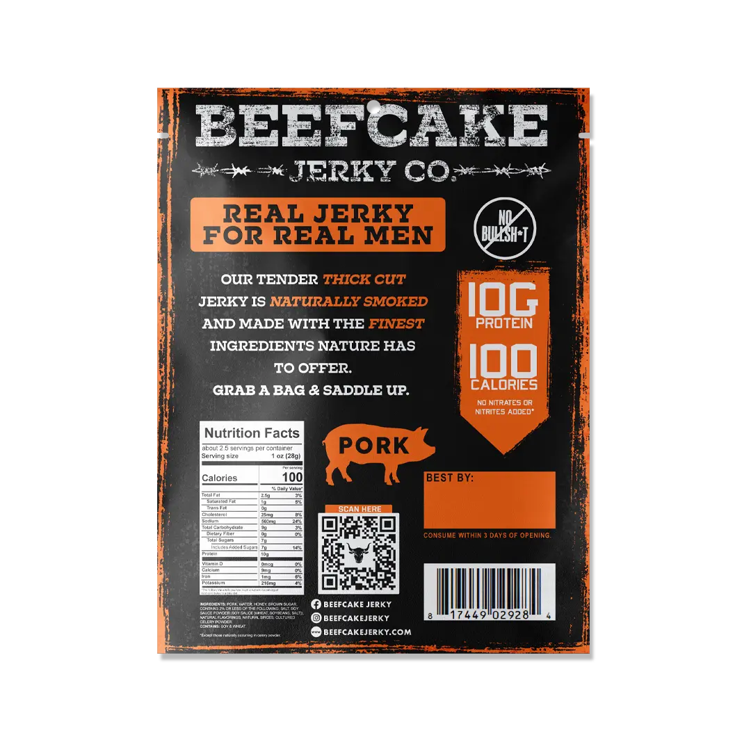 Teriyaki Jerky BeefCake Jerky