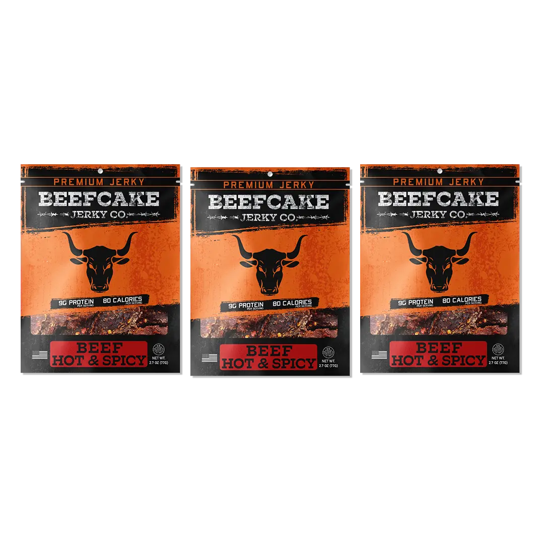 Hot & Spicy Jerky BeefCake Jerky