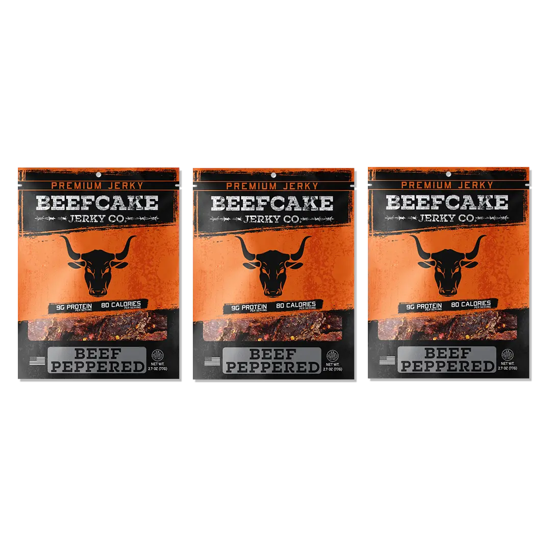 Peppered Jerky BeefCake Jerky