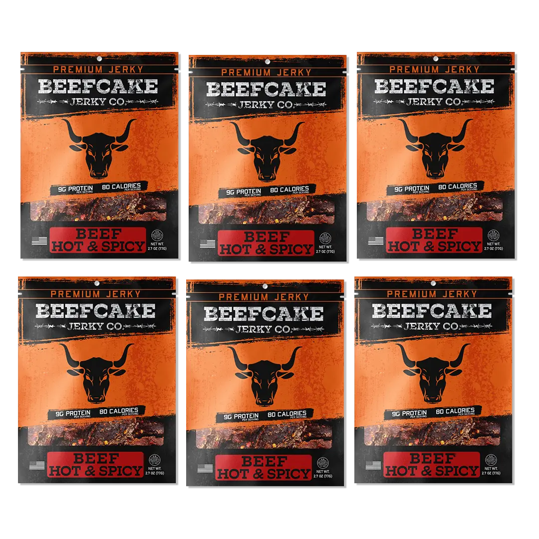 Hot & Spicy Jerky BeefCake Jerky