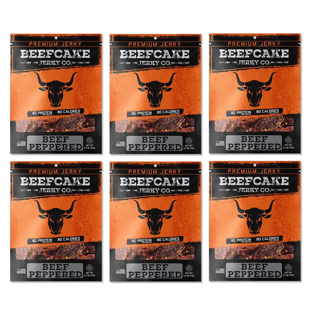 Peppered Jerky BeefCake Jerky