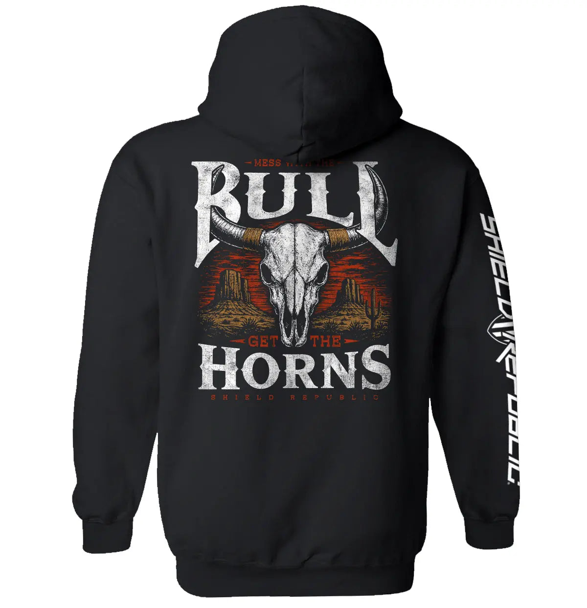 Mess with the Bull, Get the Horns Shield Republic