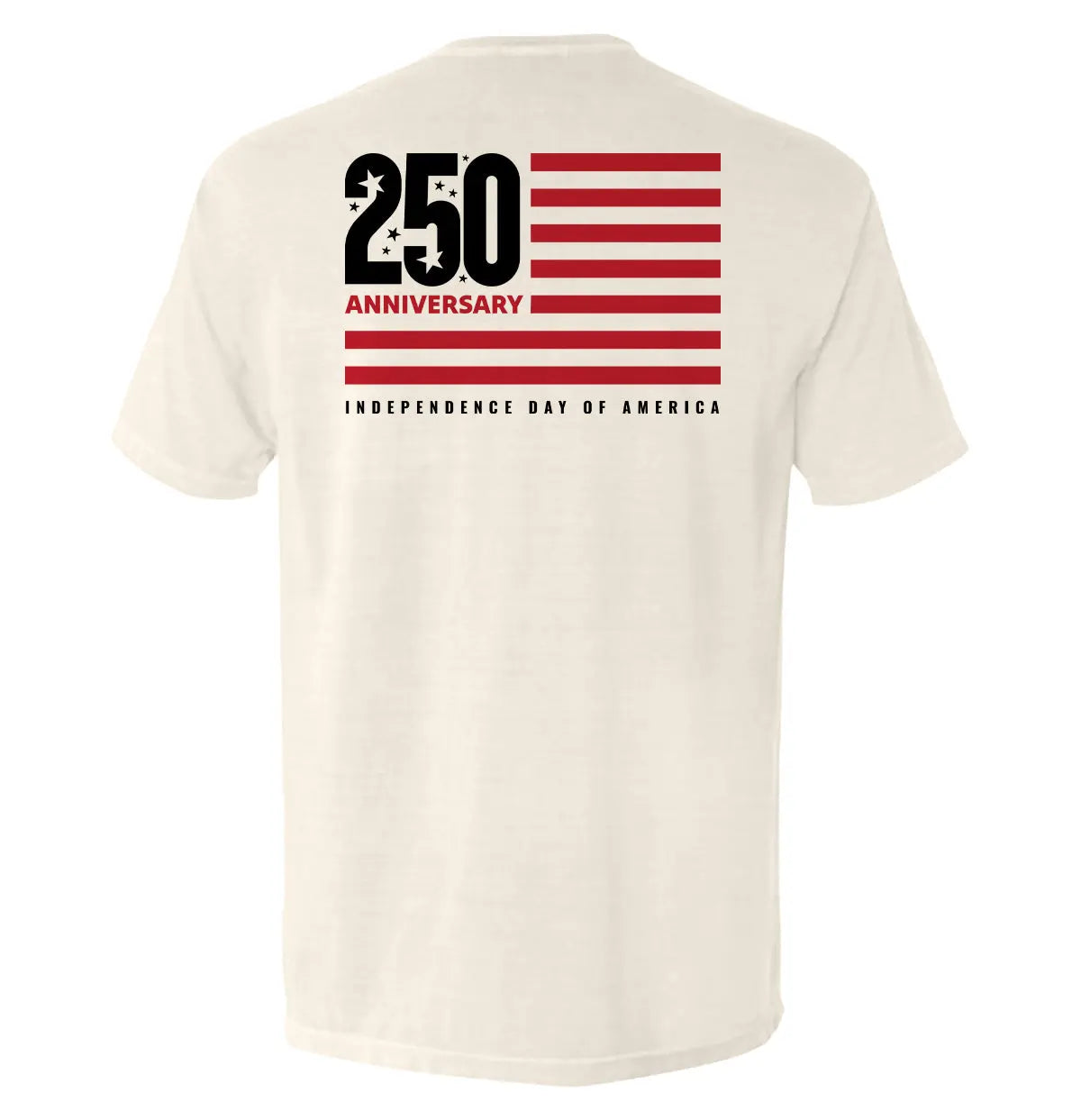America 250 Years Anniversary Flag Shield Republic