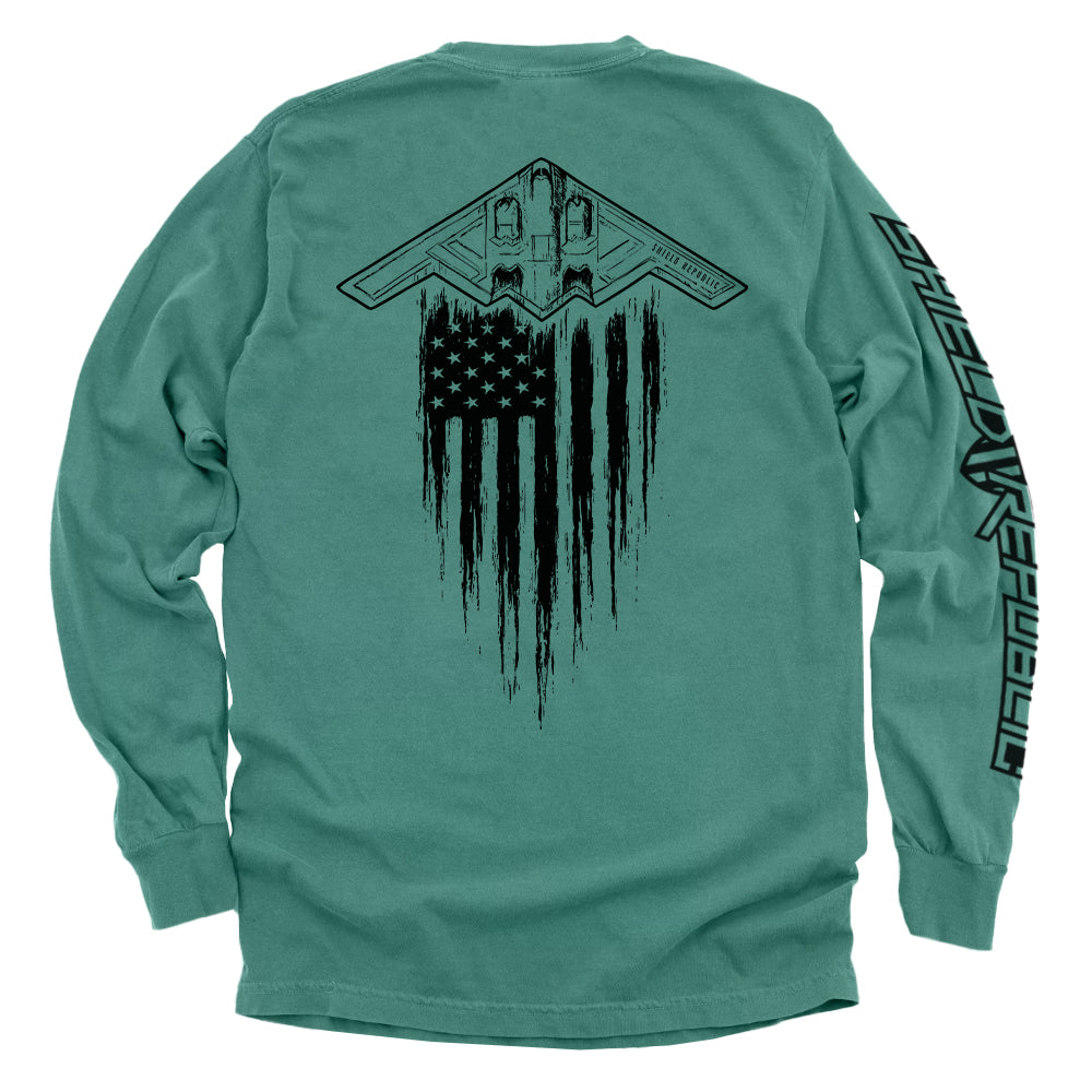 B2 Stealth Bomber Flag