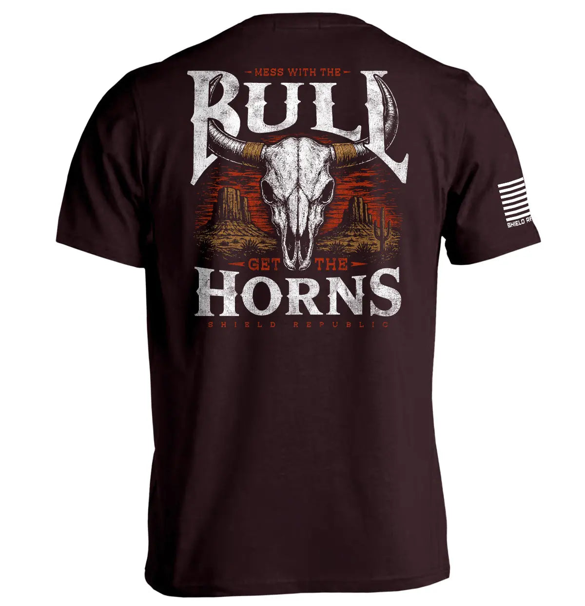 Mess with the Bull, Get the Horns Shield Republic