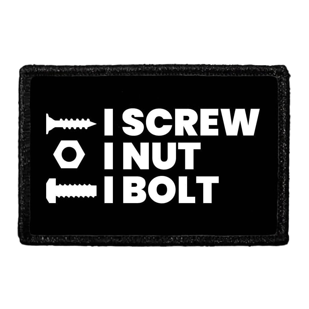 Mechanic - I Screw, I Nut, I Bold - Removable Patch
