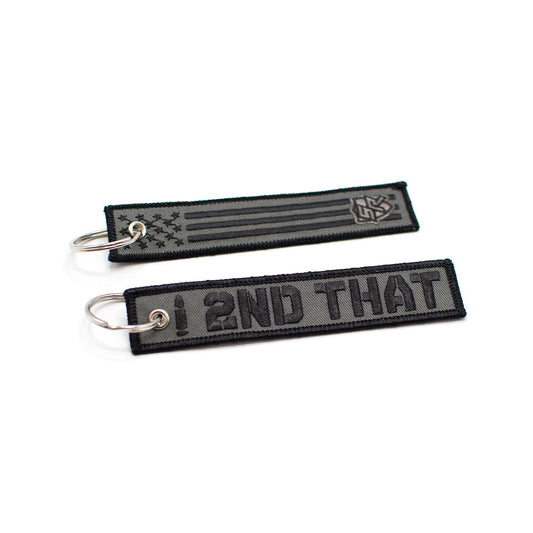 I Second That Jet Tag Keychain