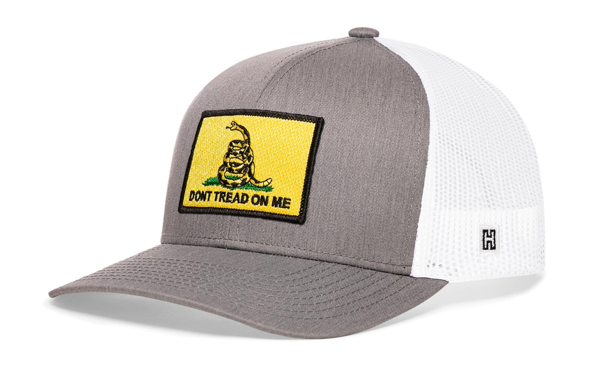Dont Tread On Me Trucker Hat  |  Gadsden Flag Snapback