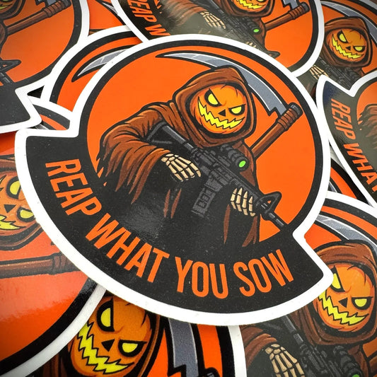 October 2025 POTM - Reap What You Sow - 3.5" - Sticker