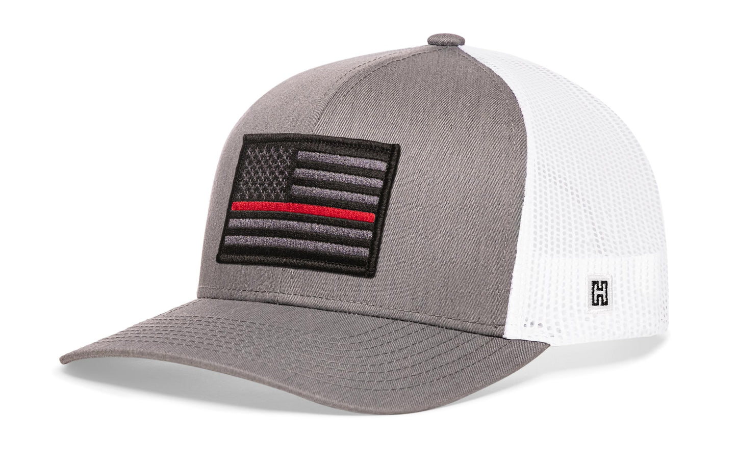 Thin Red Line Trucker Hat  |  Fire Tactical Snapback