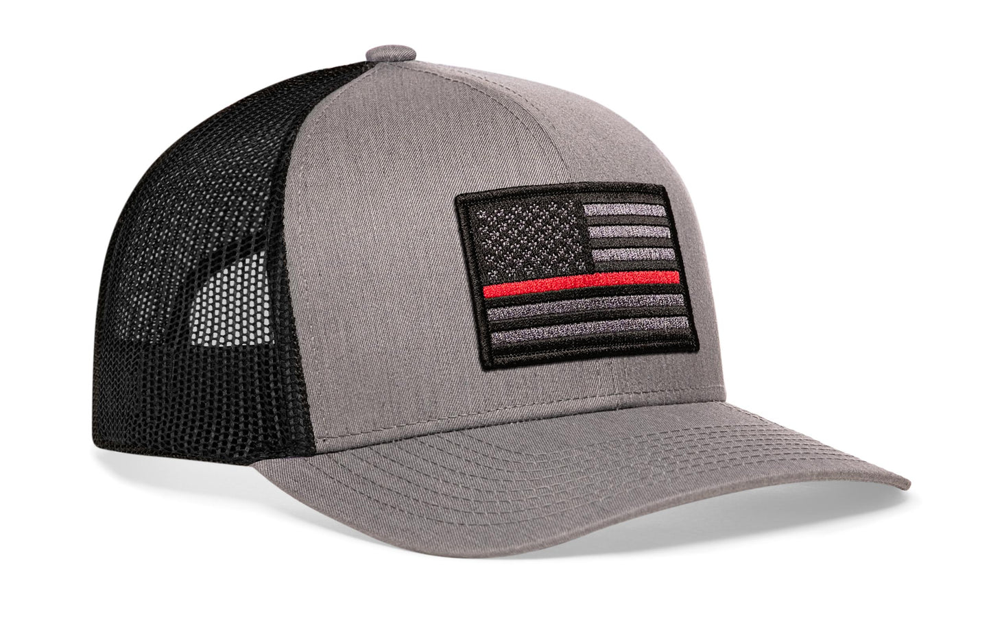 Thin Red Line Trucker Hat  |  Fire Tactical Snapback